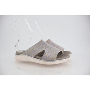 Remonte Jocelyn Sandal Women 41 10 Grey Knit Slide Wedge Comfort Slip on